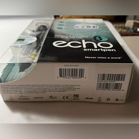 Livescribe Echo Smart Pen 8GB Brand New Record And Write - Picture 3 of 5